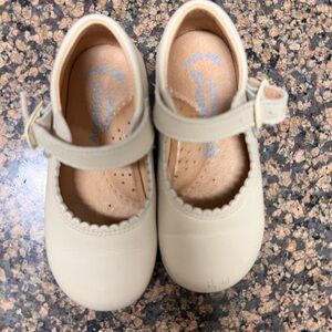 Adams Kids Beige Mary Jane Dress Shoes